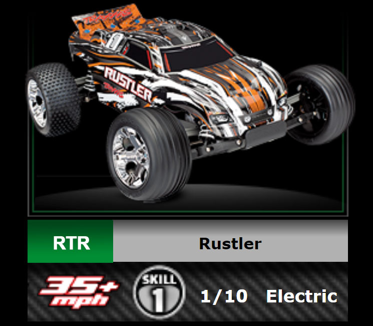 Traxxas Rustler 2WD Stadium Truck