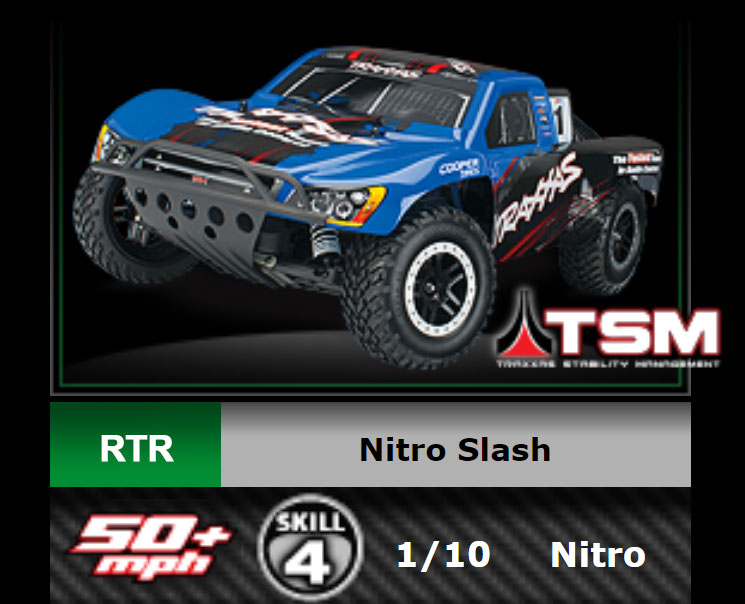 Traxxas Slash Nitro Short Course Truck