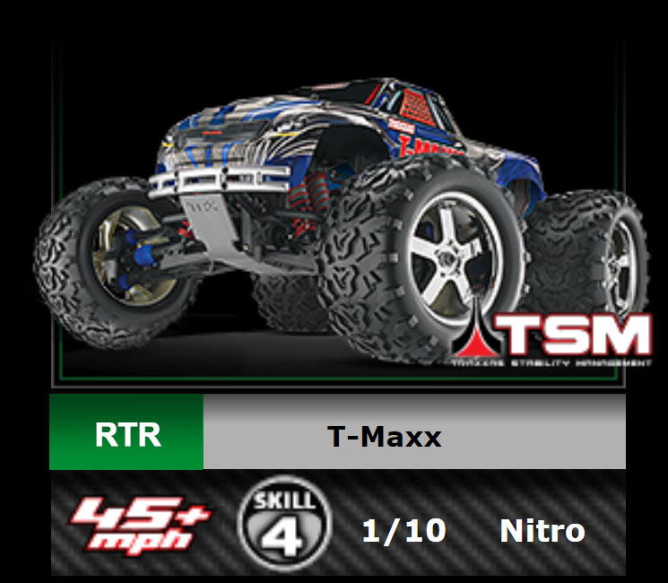 Traxxas T-Maxx Nitro Monster Truck