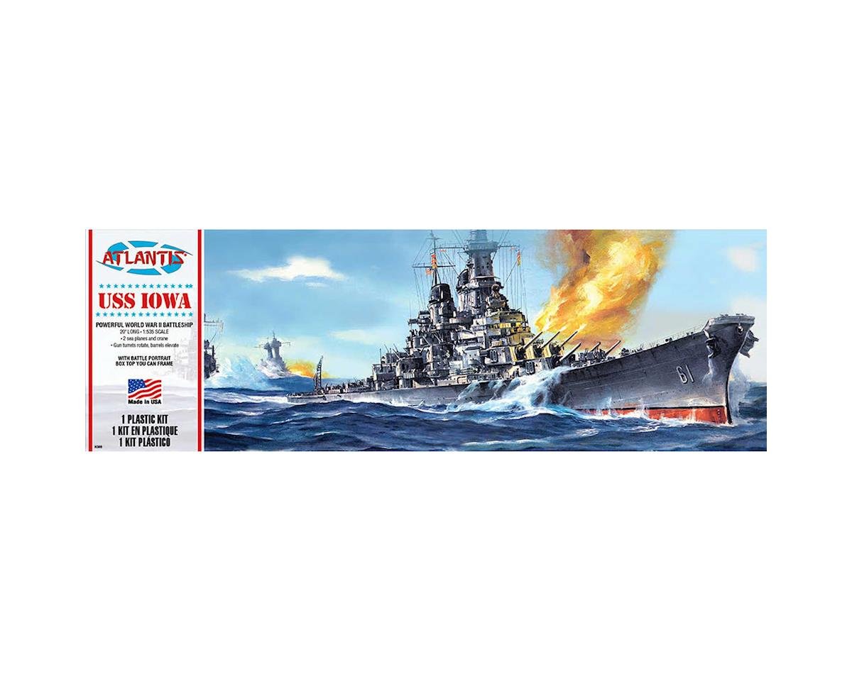 USS Iowa BB-61 Big Battleship 1/535 Plastic Model [AANH369] - HobbyTown