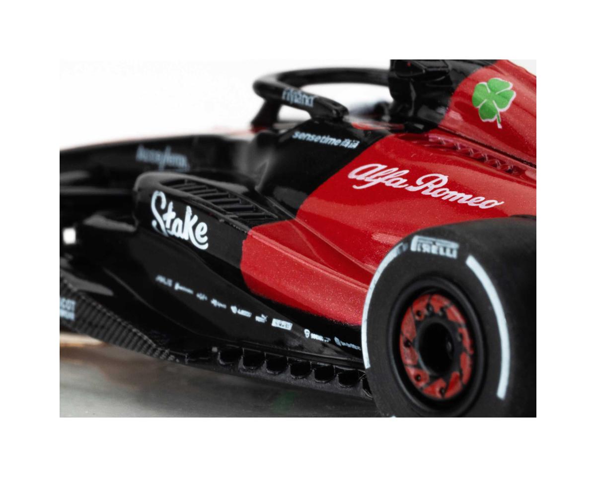 AFX Alfa Romeo 2023 F1 FY-77 HO Scale Slot Car (Black/Red) (LWB) (Mega ...