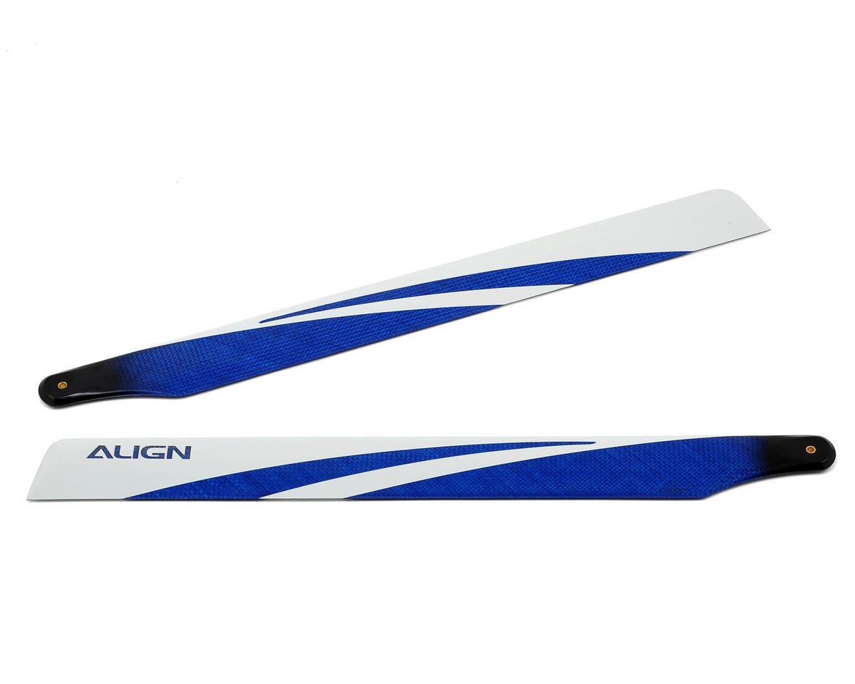 Align 325 Carbon Fiber Blade Set (Blue) AGNHD320F