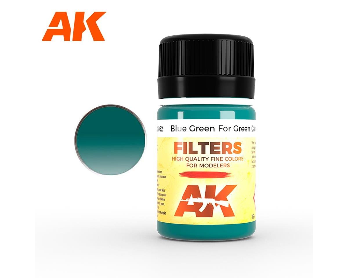 AK INTERACTIVE Light Green Filter For Vehicles Enamel P [AKI4162 ...