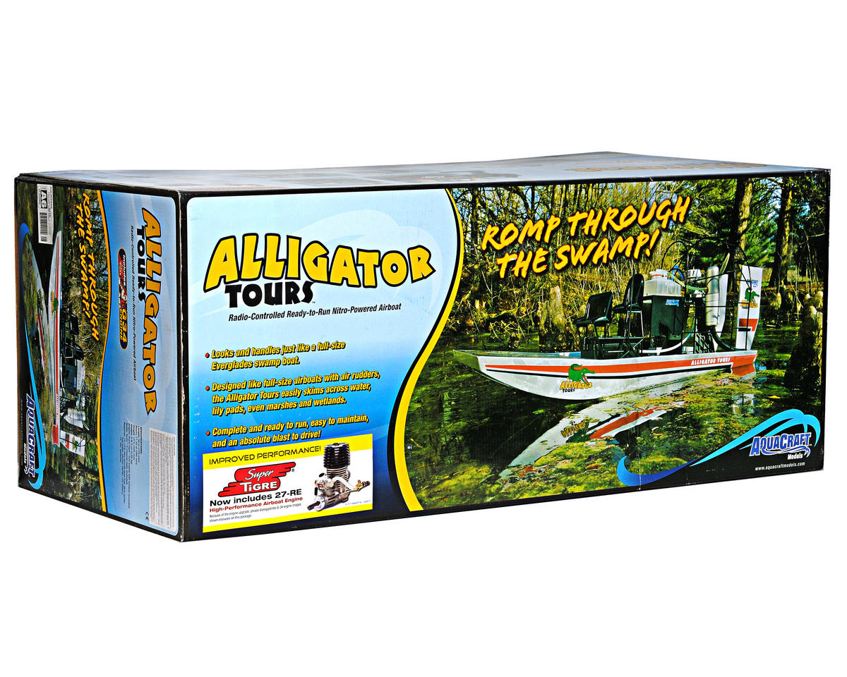 alligator tours nitro rc airboat