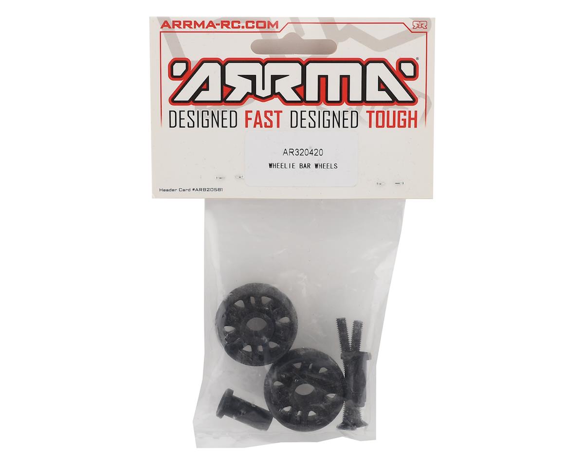 ARRMA AR320420 Wheelie Bar Wheels 4x4 New in Package