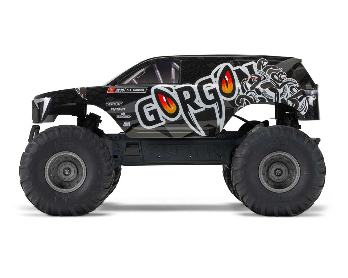 Arrma Gorgon 4X2 MEGA 550 Brushed 1/10 Monster Truck Ready-To-Assemble ...