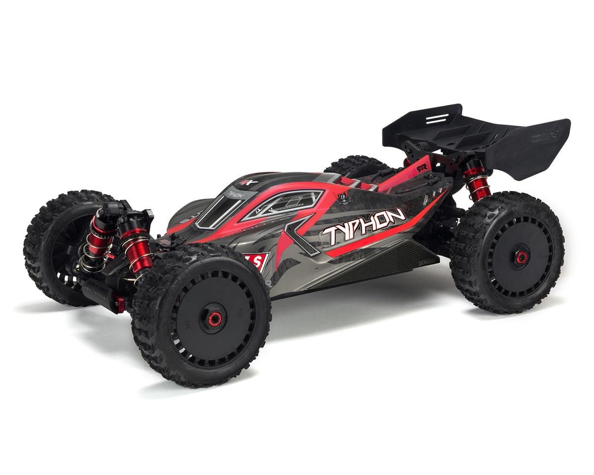 Kit Arrma Typhon With adhesive Red front Wing e Rear Wing model F1 