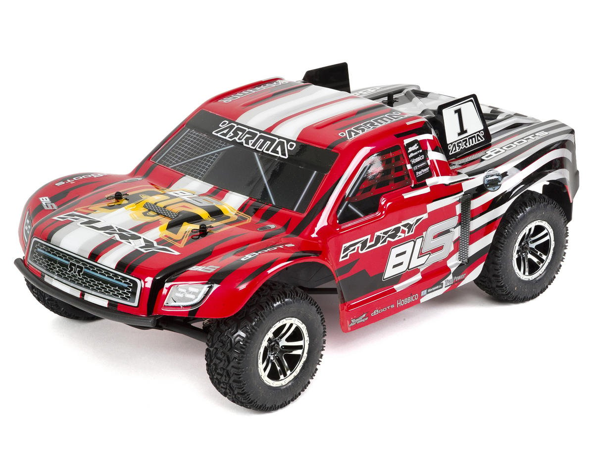 Arrma Fury BLS Brushless RTR 1/10 Short Course Truck w/ATX100 2.4GHz ...