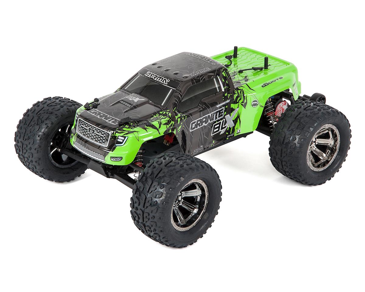 Arrma Granite BLX Brushless 1/10 RTR 2WD Monster Truck (Green/Black ...