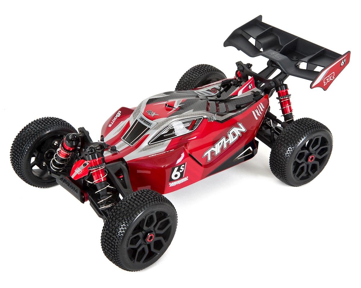 Arrma Typhon 6S BLX Brushless RTR 1/8 4WD Buggy (Red/Black) [ARAD80RL ...