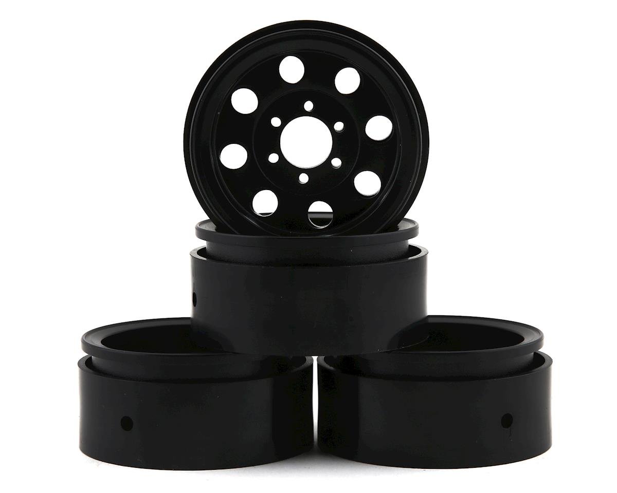 Element RC Enduro 1.9â€ The Ocho Beadlock Crawler Wheels (Black) (4) ASC42109