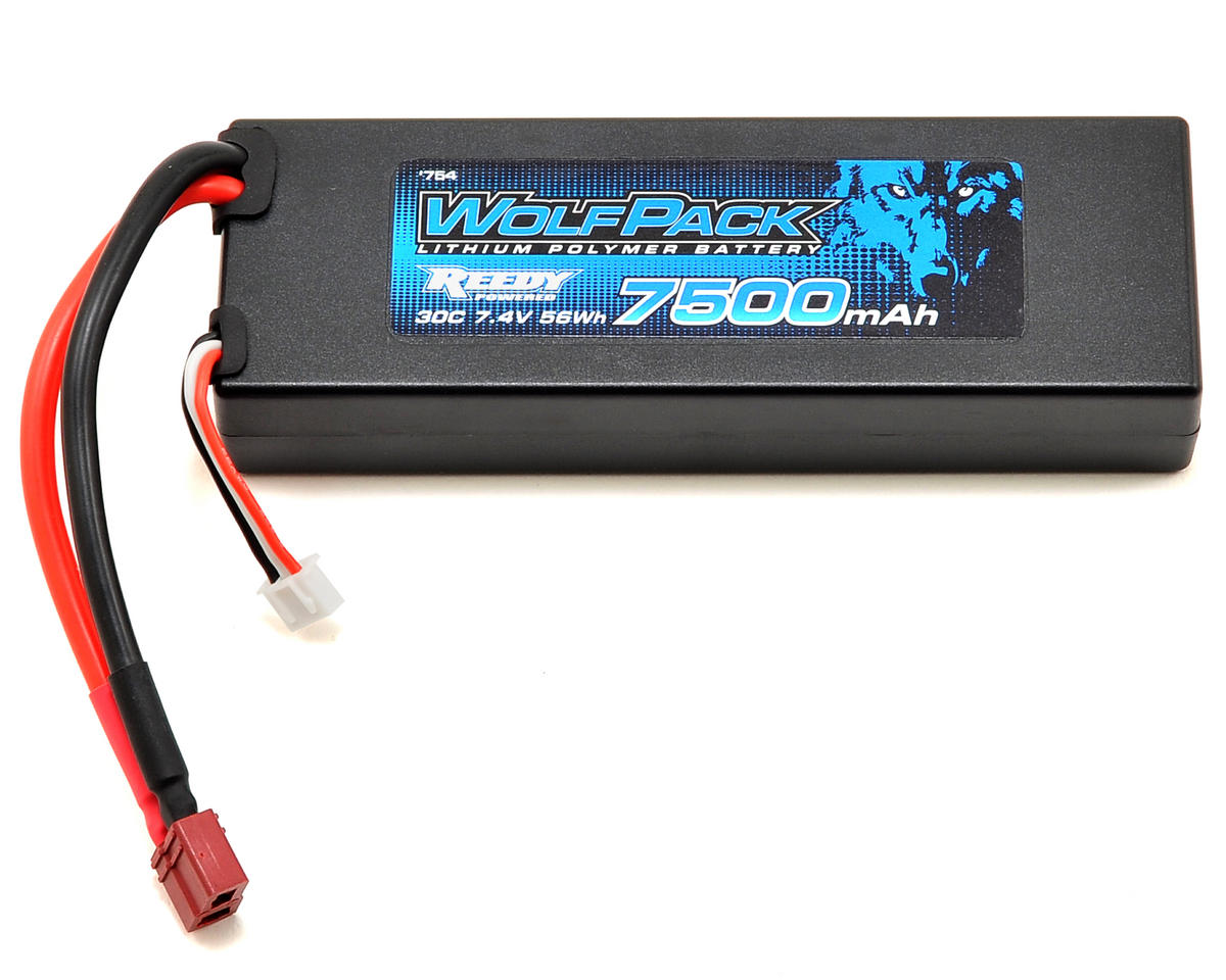 Reedy WolfPack Gen2 2S Hard Case LiPo Battery Pack 30C (7.4V/7500mAh 