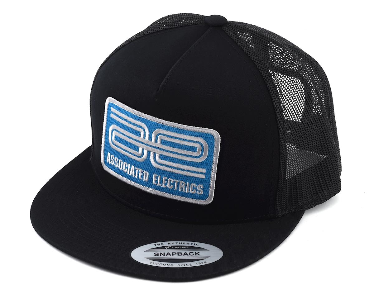 Mesh Back Eyes Snapback Hat