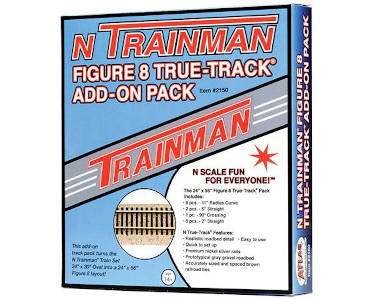 True track. N Scale Power Pack. Atlas Trainman n 2115. Adding track.