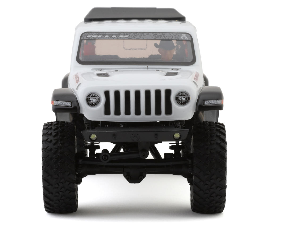 Axial SCX24 Jeep JT Gladiator 1/24 4WD RTR Scale Mini Crawler (White ...