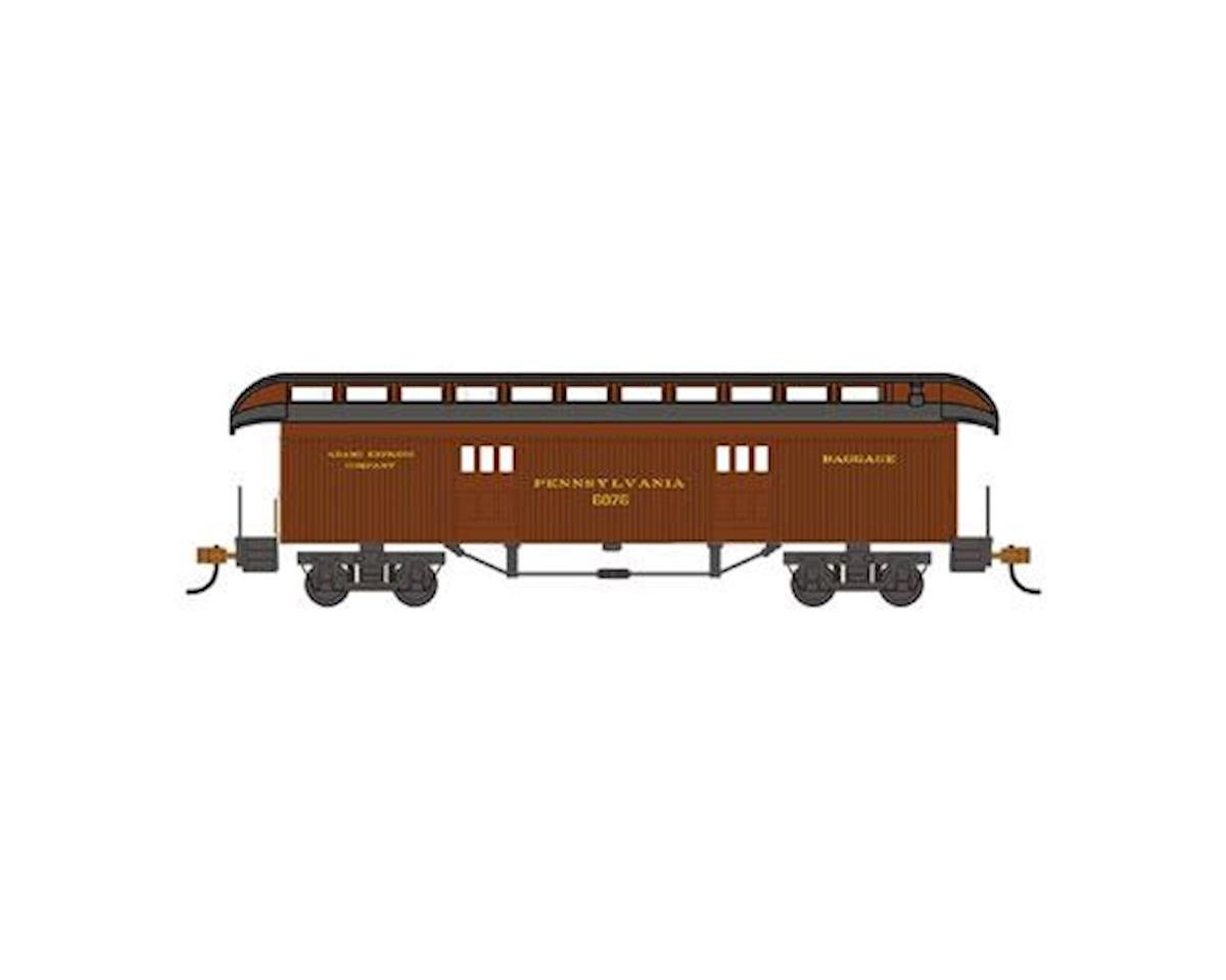 Bachmann HO Scale Train Clerestory Roof Baggage Car PRR 15302 for sale online 