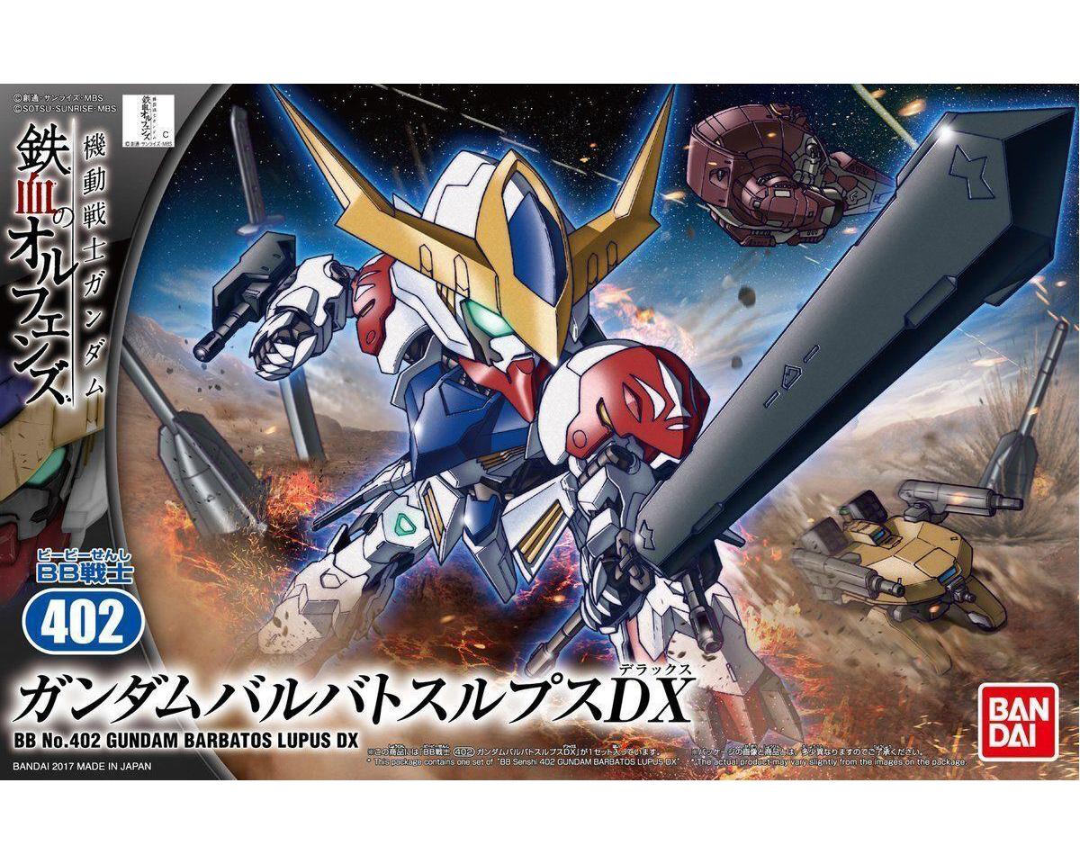 Bandai BB Senshi SD #402 Gundam Barbatos Lupus DX 