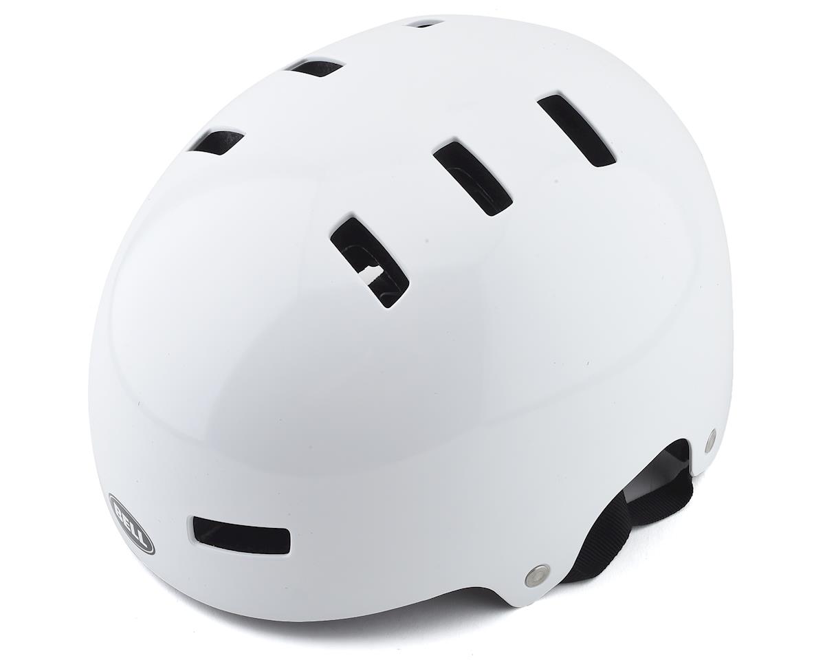 white bmx helmet