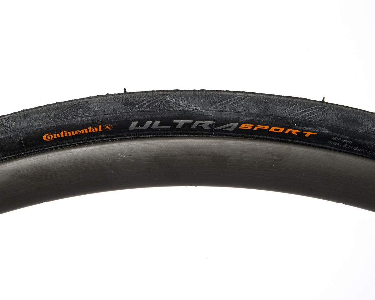 Continental Ultra Sport II Tire Steel Bead (Black) (700 x