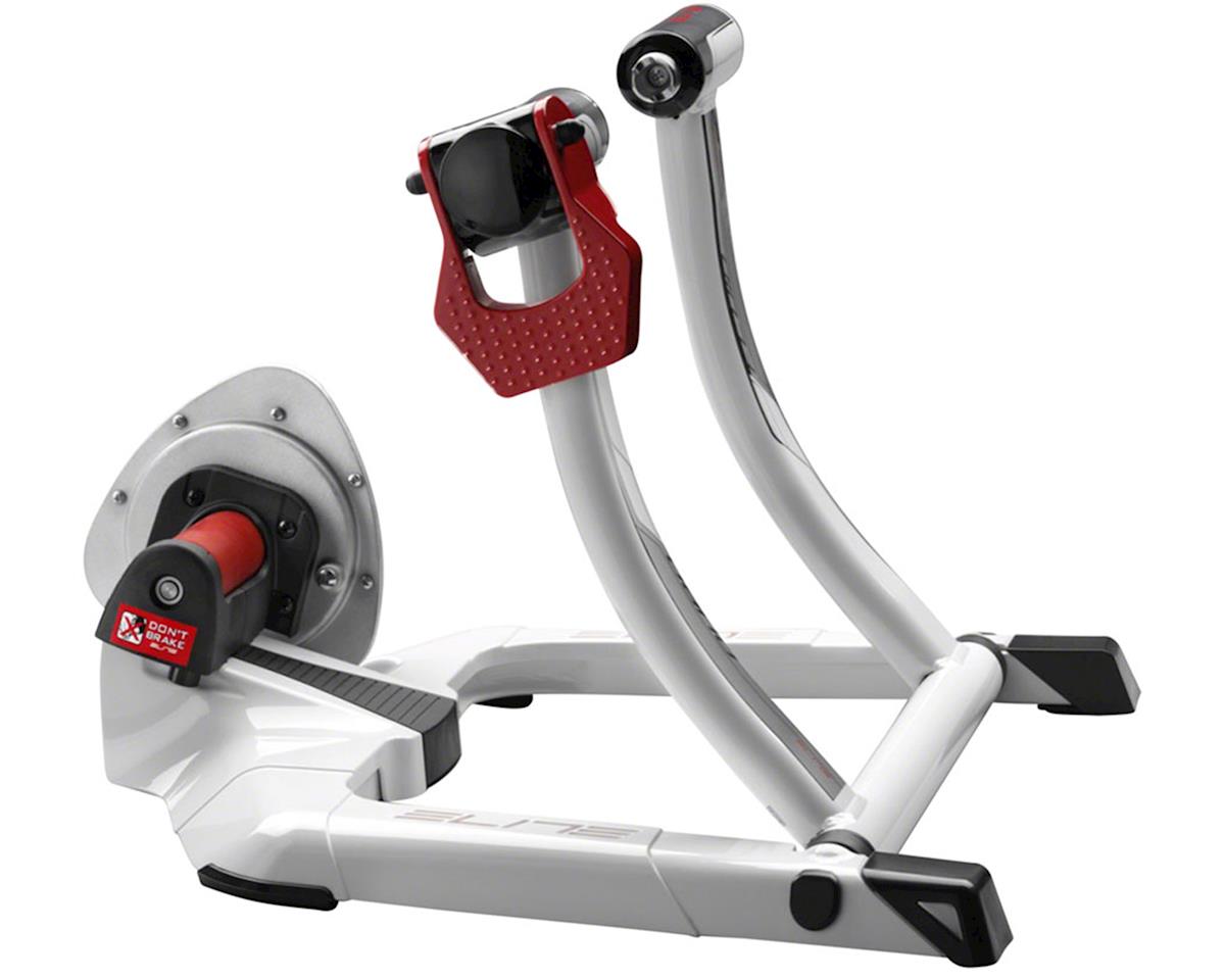 white bike trainer