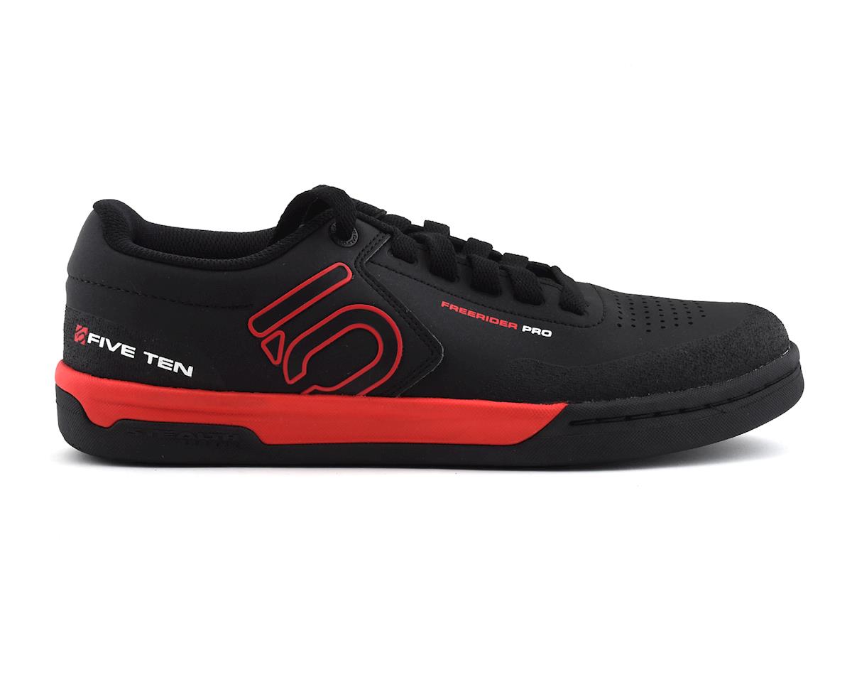Flat Pedal Mountain Bike MTB Five Ten Freerider Pro Shoes Black Red 2018