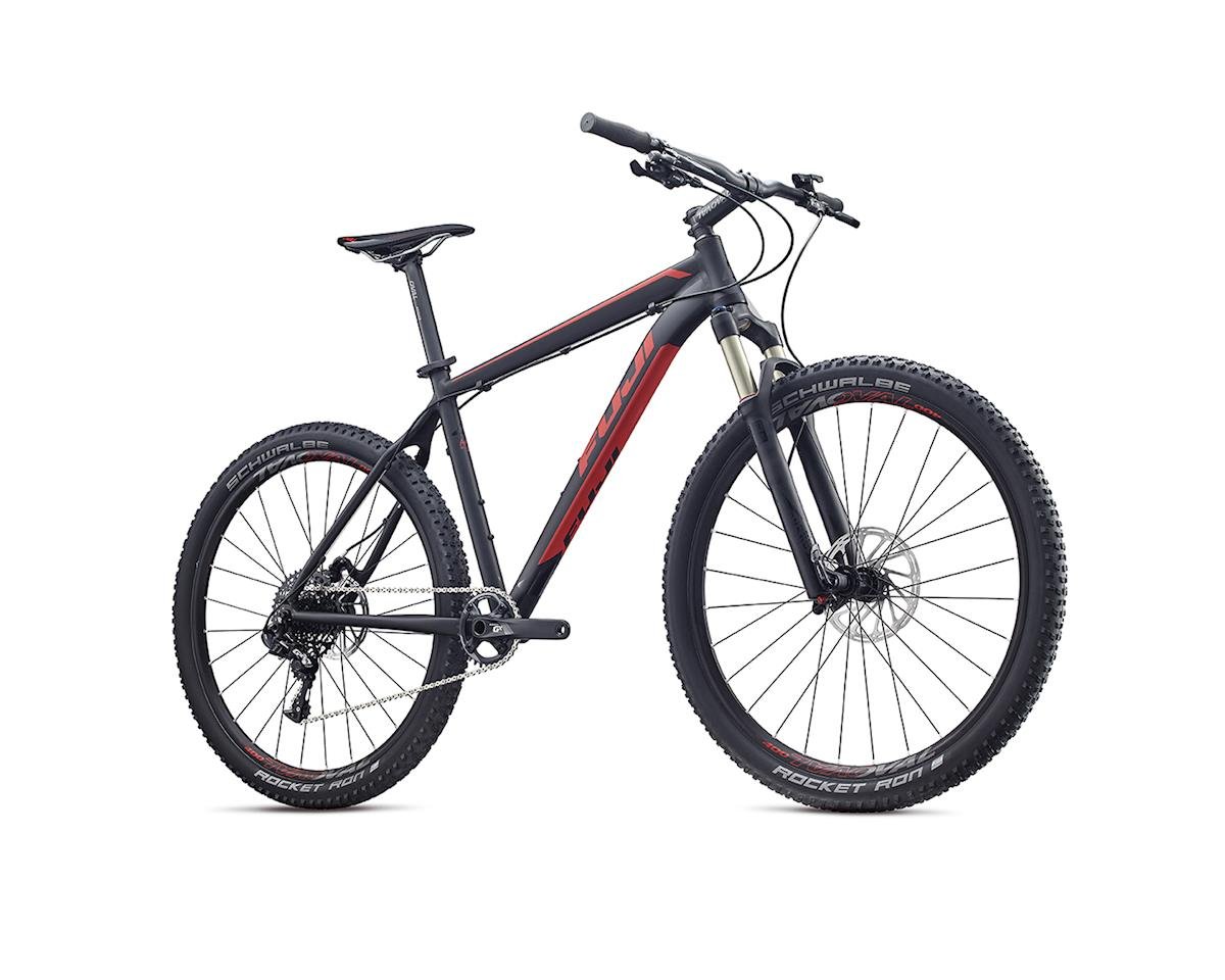 fuji mountain bike black and red