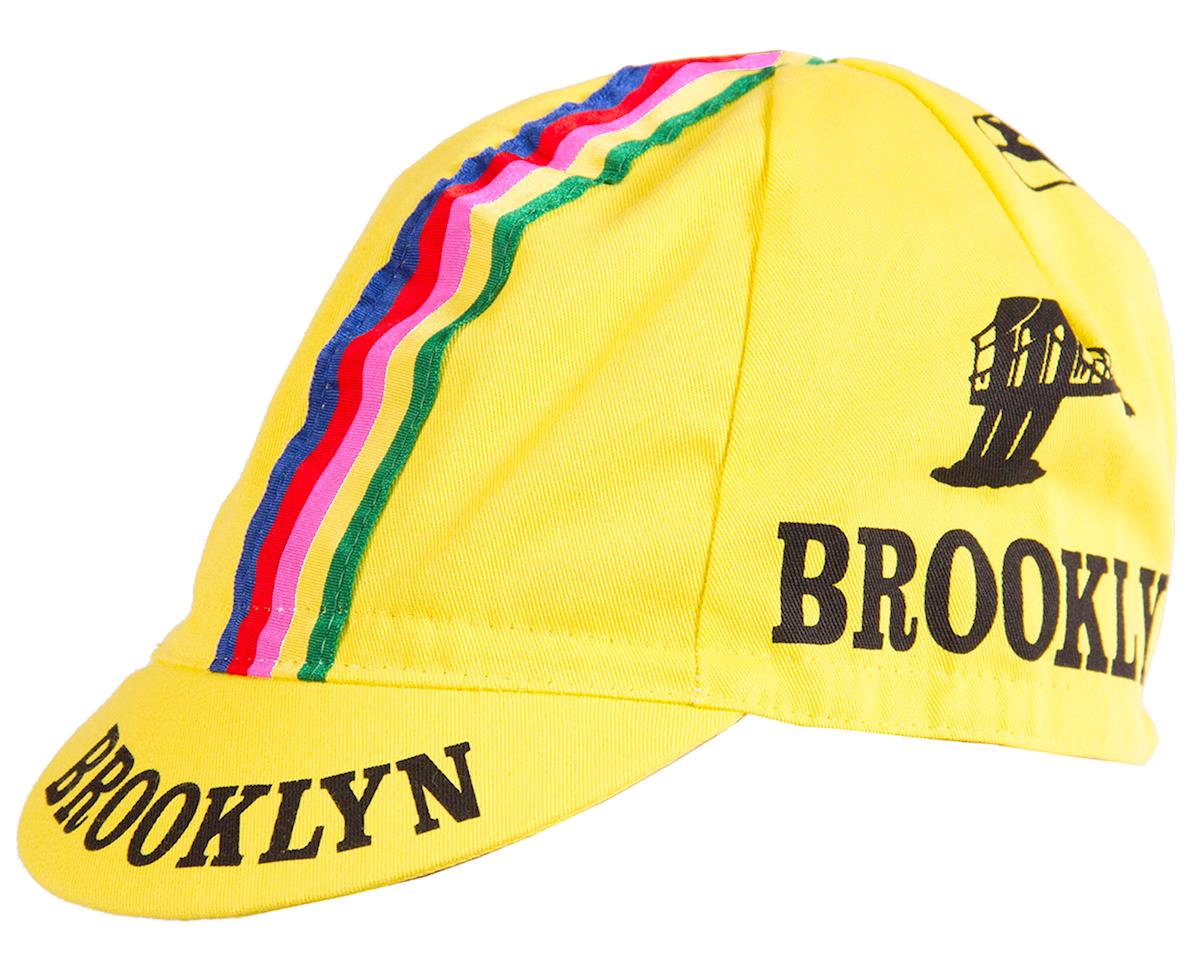 yellow cycling cap