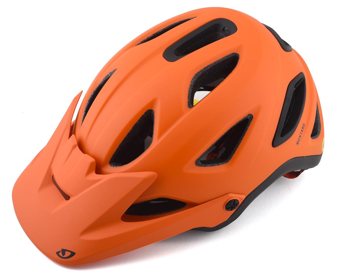 orange giro helmet