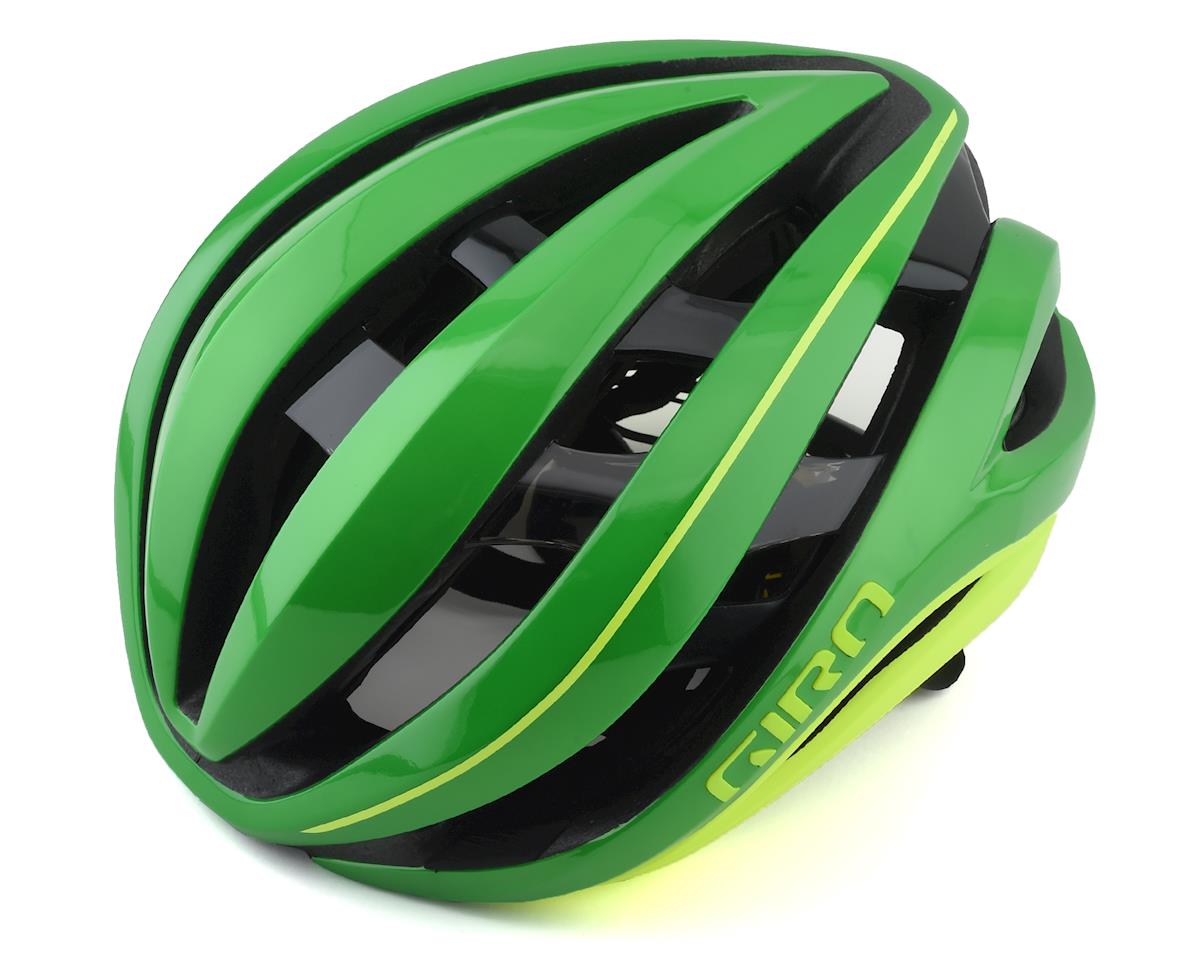 Giro Aether Spherical Road Helmet Ano Green Highlight Yellow S Clothing Amain Cycling