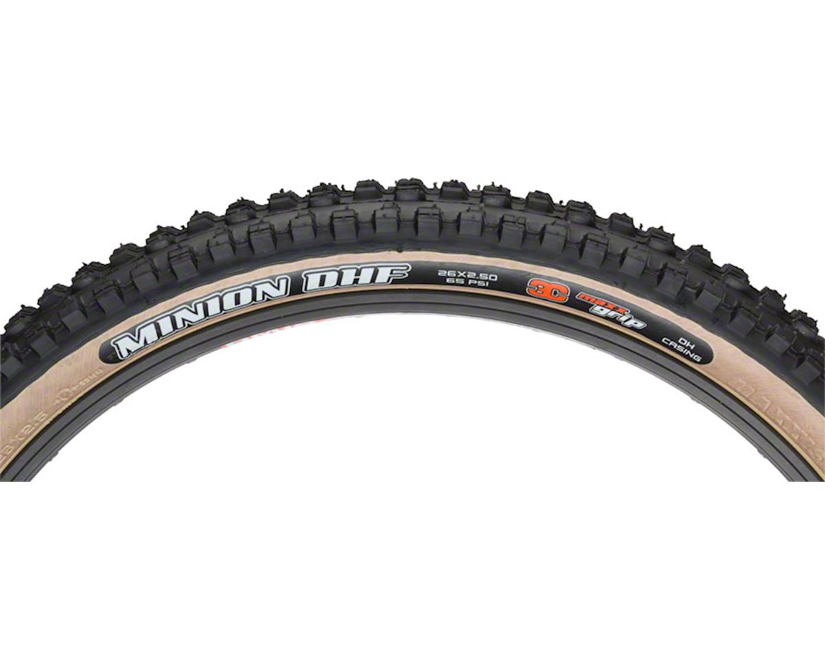 Maxxis Minion DHF MaxxGrip MTB Tire (Skinwall) (26 x 2.50) [TB74269000] | Tires & Tubes - Nashbar