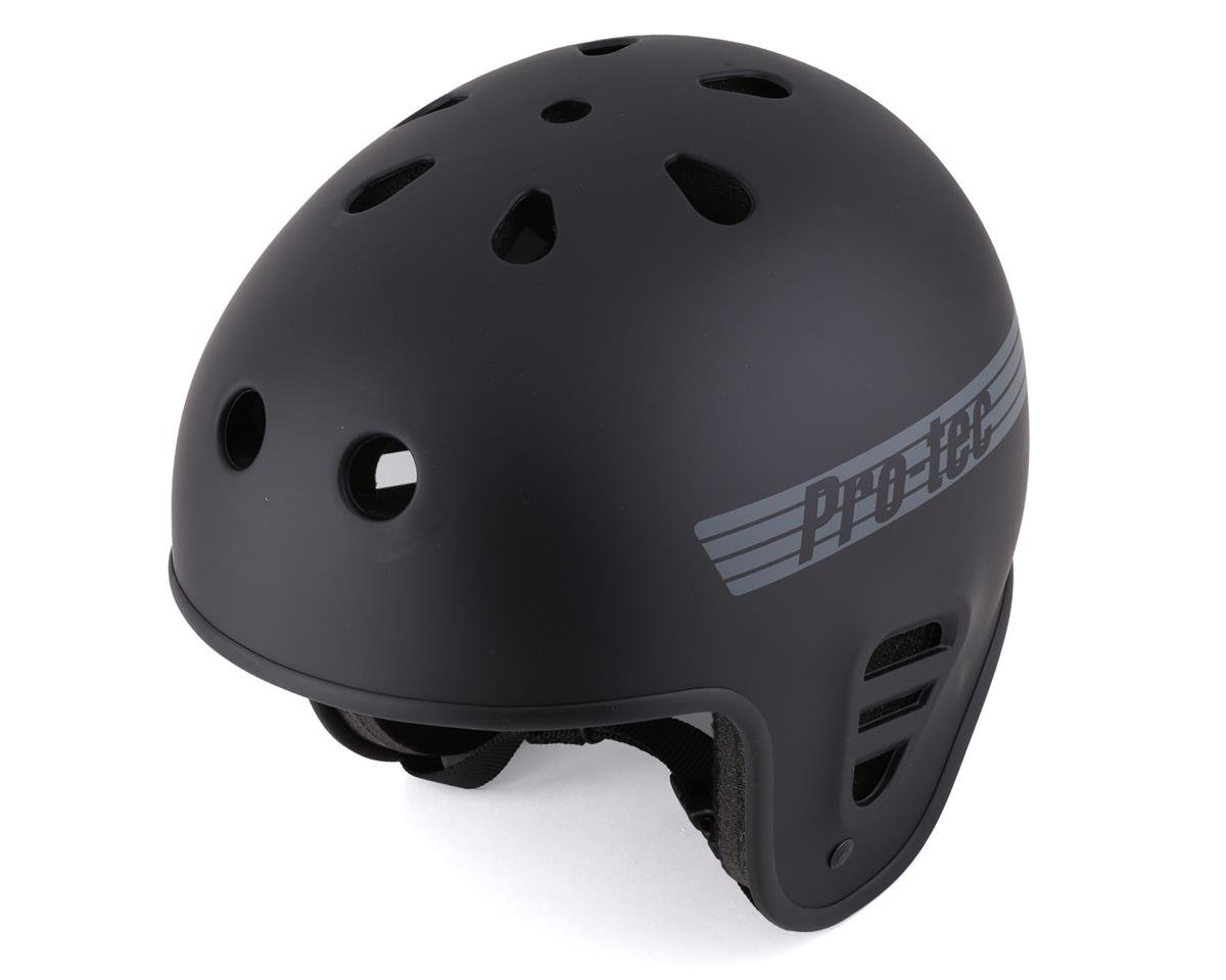 Matte Black ProTec Full Cut Helmet