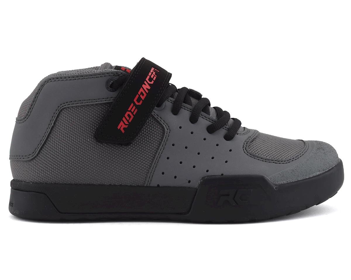 Ride Concepts Youth Wildcat Flat Pedal Shoe (Charcoal/Red) (3) [2255 ...