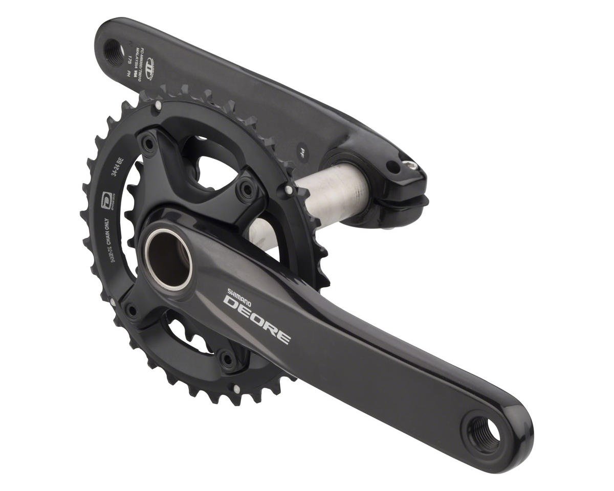 deore double crankset