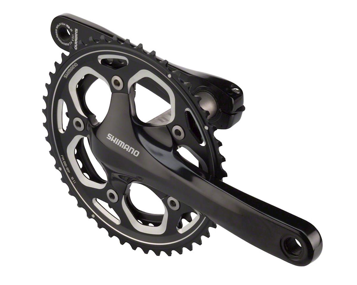 Shimano Rs500 11 Speed Crankset Black 172 5mm 36 46 Efcrs500dx66l Parts Amain Cycling