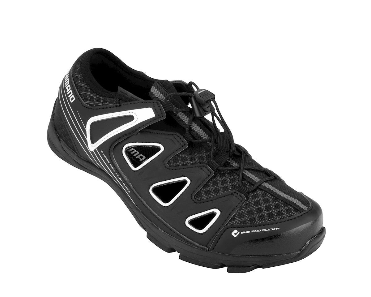 Shimano CT46LW Casual Cycling Shoes  Black White YS 