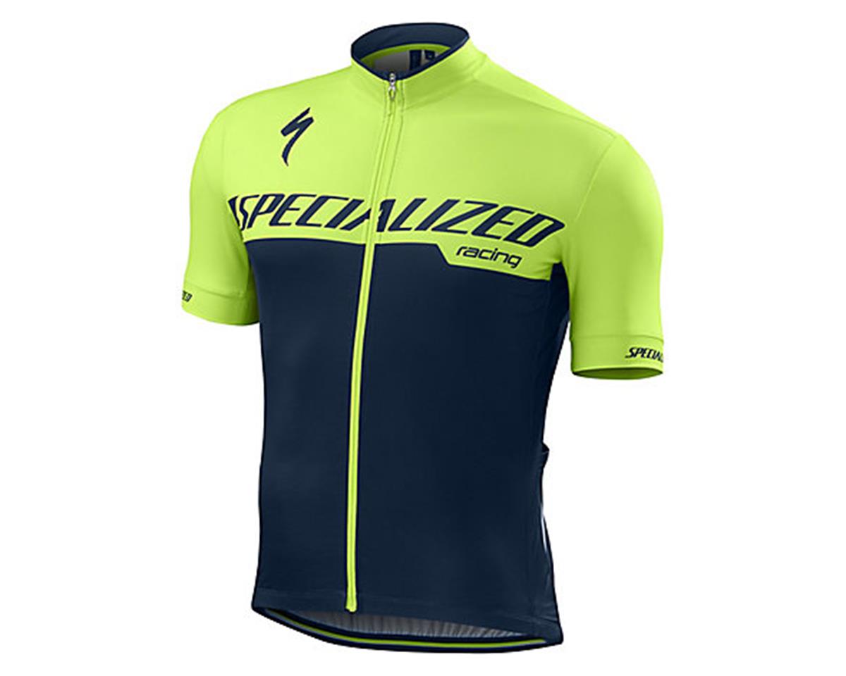 neon green cycling jersey