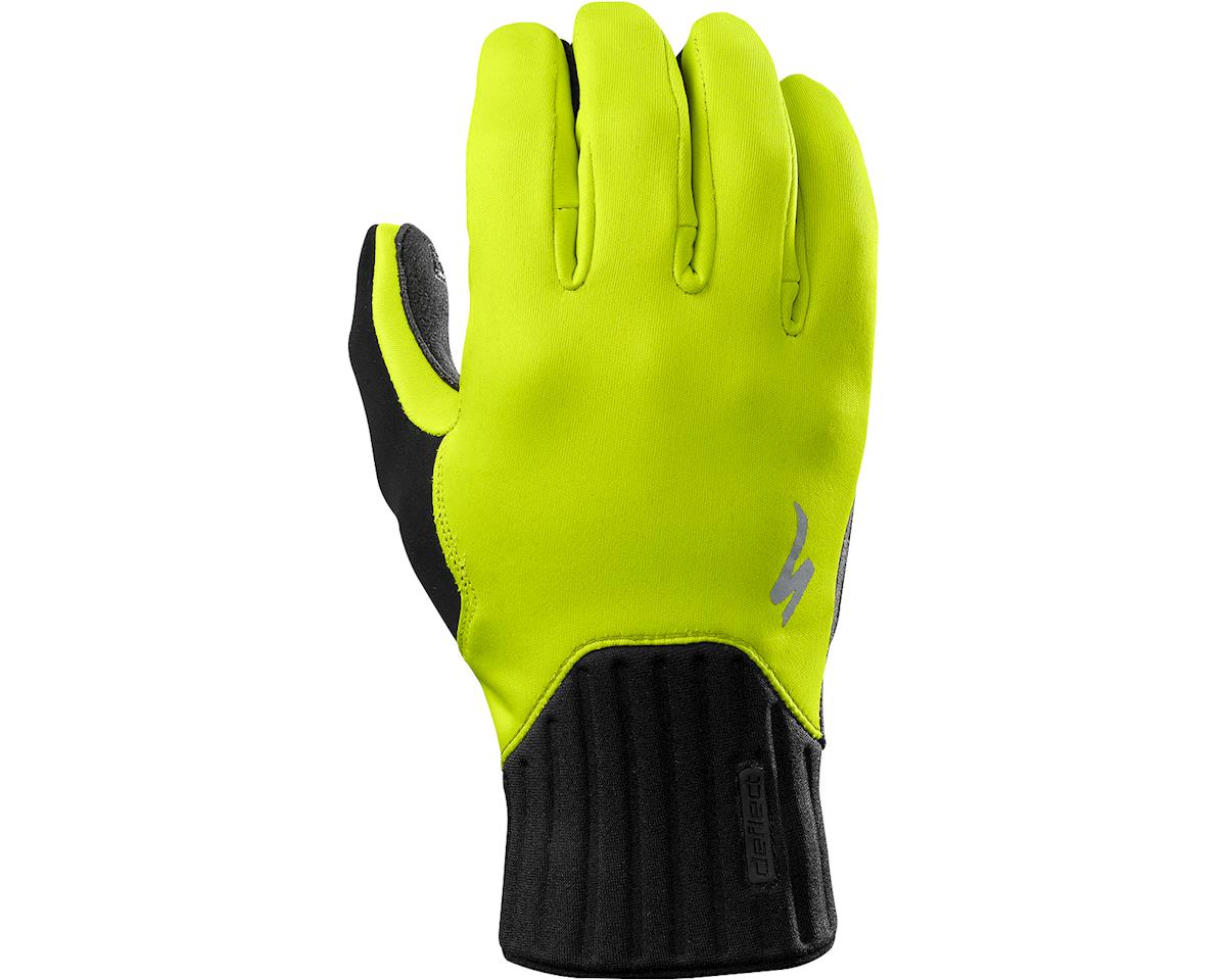 neon green football gloves