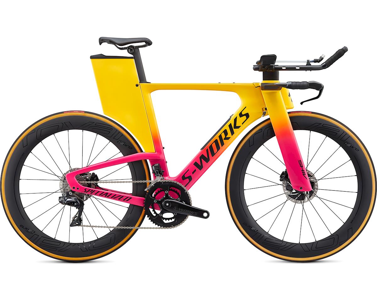 yellow and pink bike