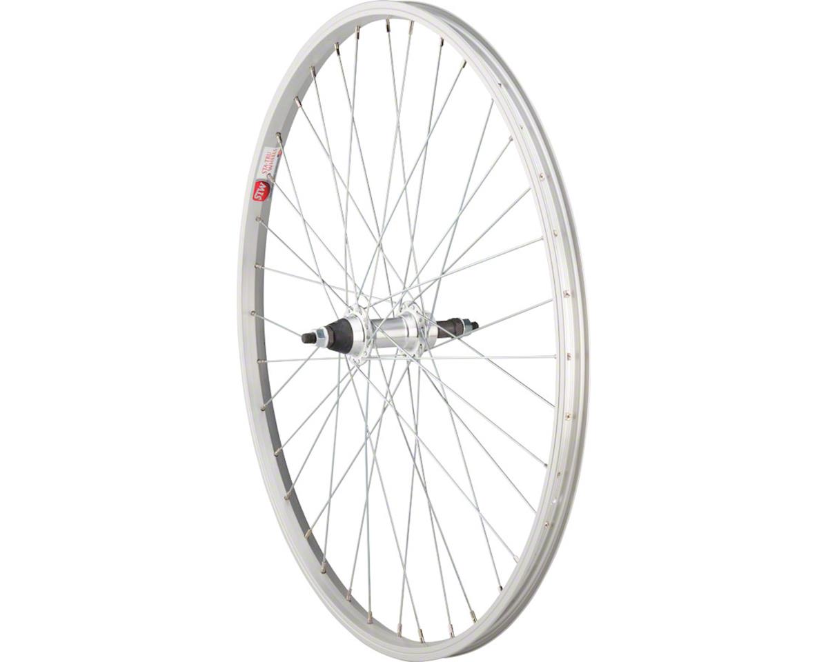 solid axle bike wheel