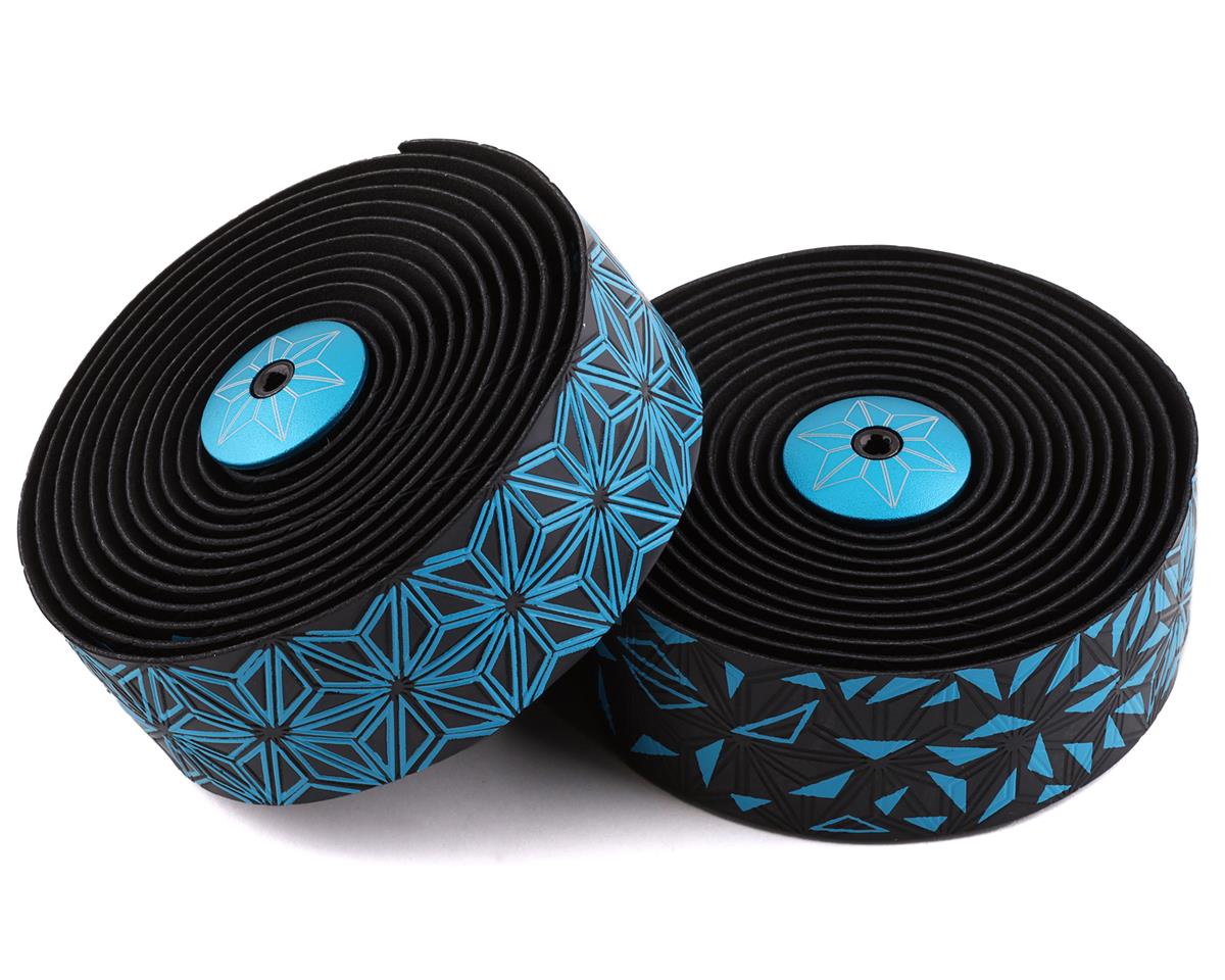 Supacaz Super Sticky Kush Handlebar Tape (Starfade Black & Blue) [BT-49 ...