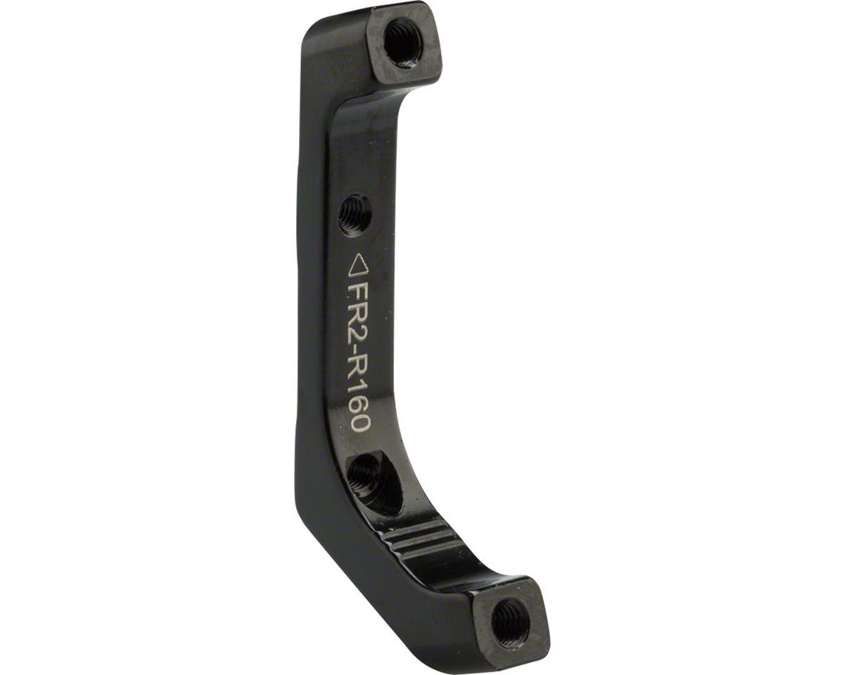 NEW Trp Flat TO Post Disc Adapter Front 160mm Flat Post Black
