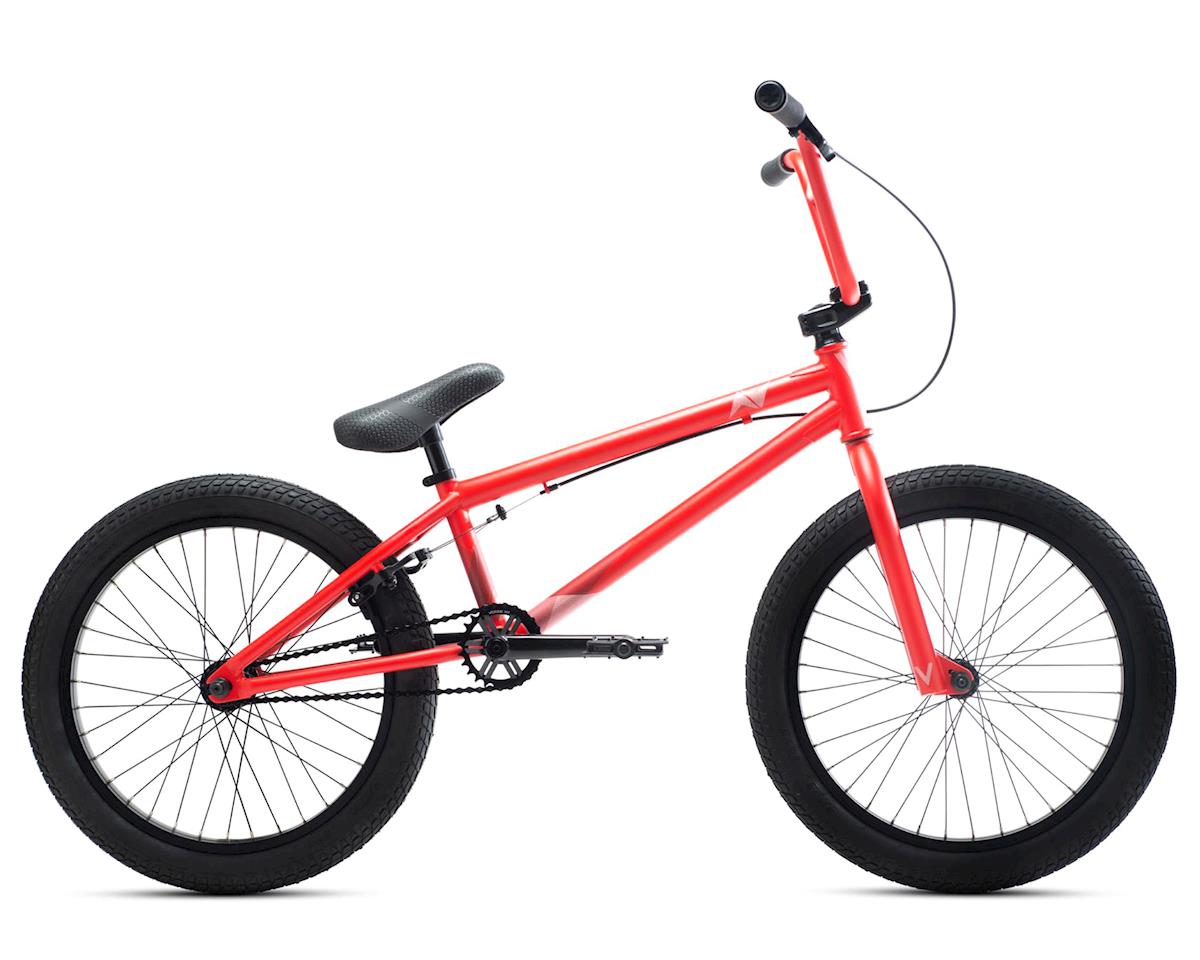 all red bmx bike