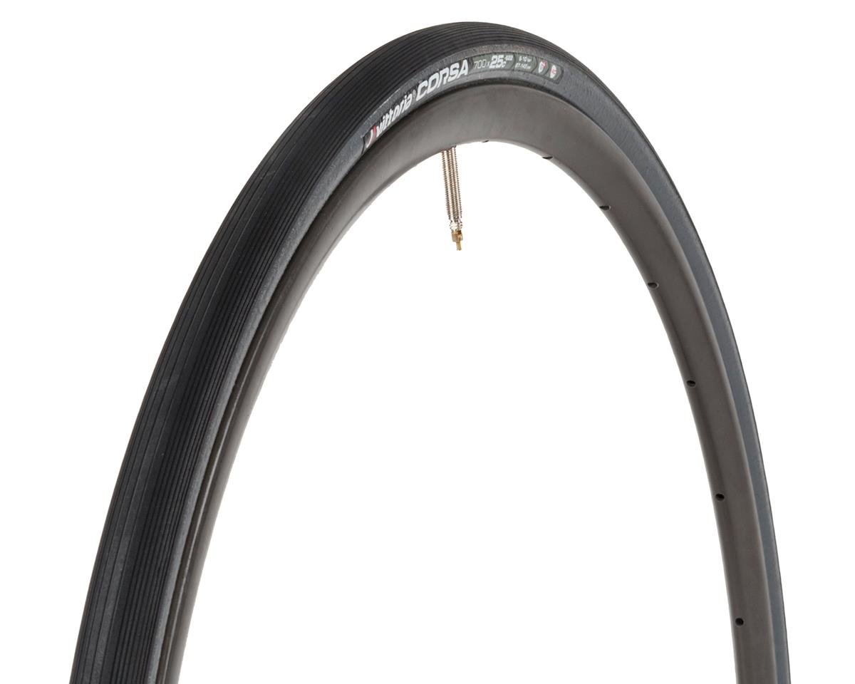 Vittoria Corsa G Competition Tire Folding Anthracite Black 1113cxbx P Tires Tubes Amain Cycling