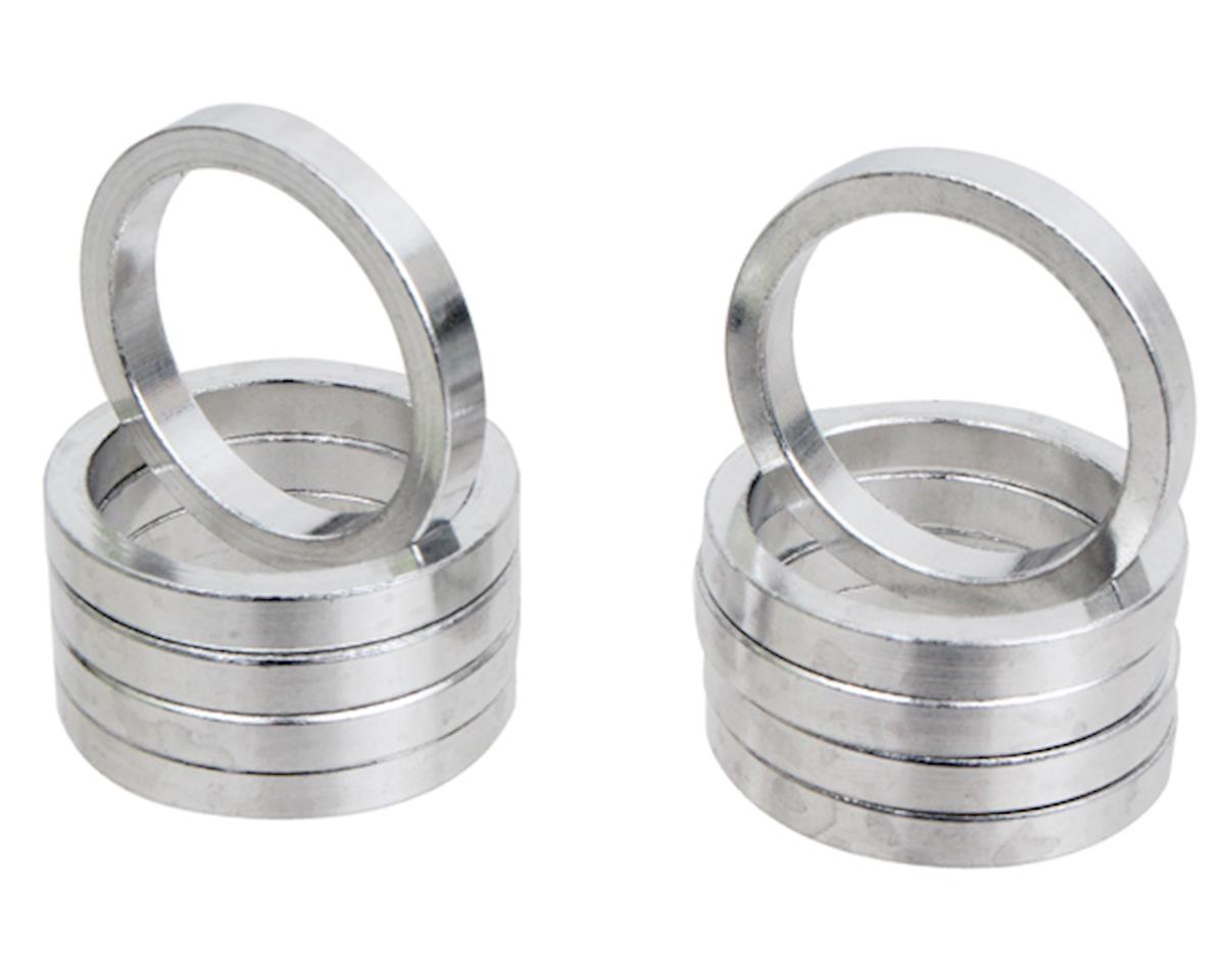 1 1/8 headset spacer aluminum-silver-5mm