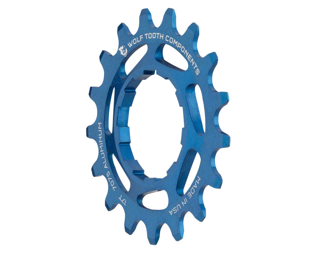 22T Wolf Tooth Components Single Speed Aluminum Cog 3//32/" Red