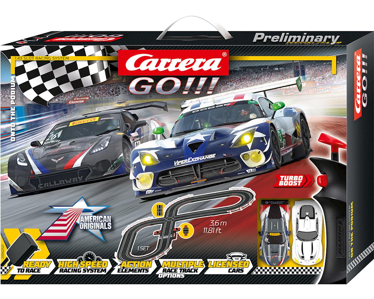 Carrera GO!!! Build 'N Race 11.81-ft Electric Powered Slot Car Race Track  Set