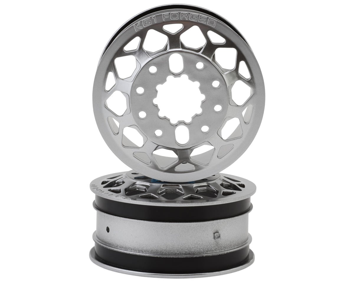 CEN Sicario KG1 Forged KD006 Blitz Dually Wheels (Silver) (30mm