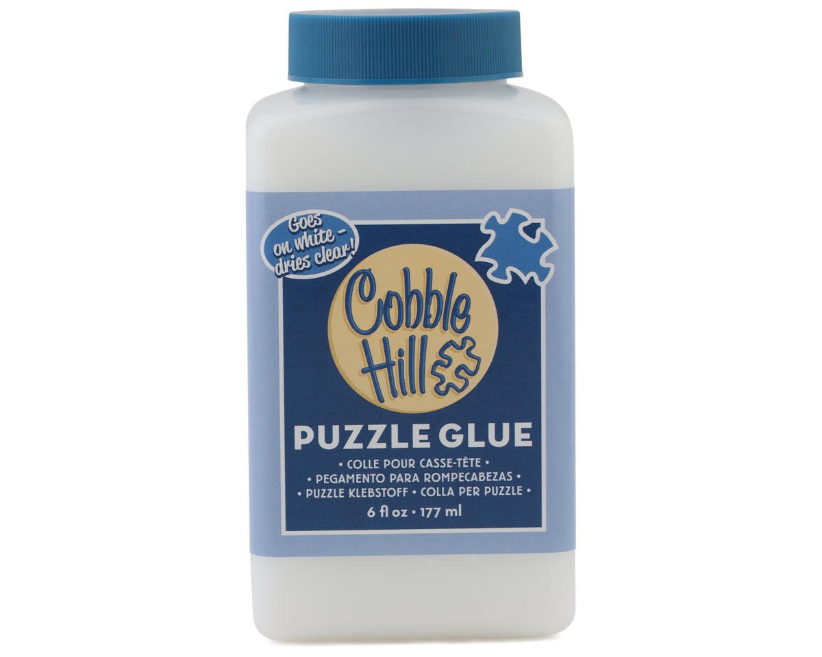 Puzzle Glue - 5oz Bottle & Wide Plastic Spreader