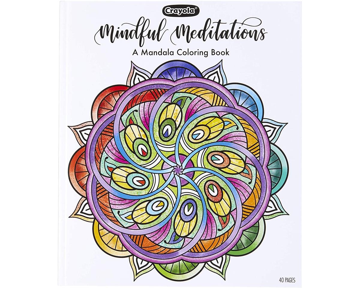 Crayola Llc Mindful Meditations Coloring Book [CRY041081] HobbyTown