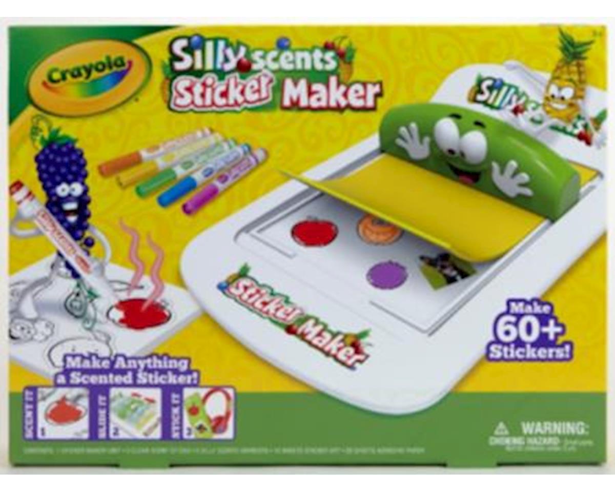 crayola sticker machine